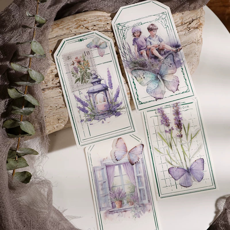 Lavender garden sticker product details