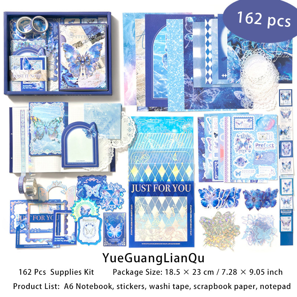 162 Pcs Scrapbook Gift Set NJXL