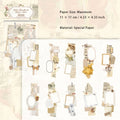 10 Pcs Collage Theme Notepad Paper FGLS