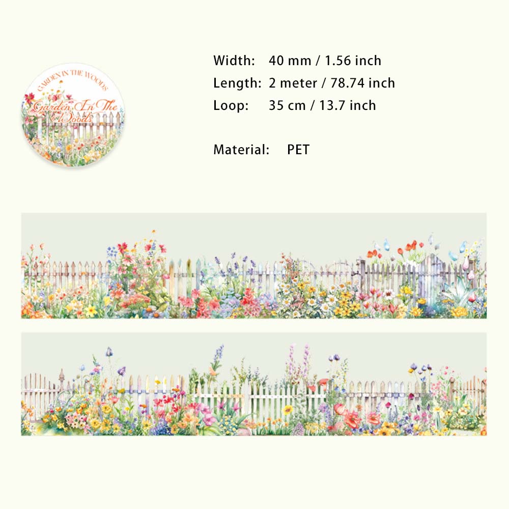 1 Roll Cloud Landscape PET Tape LZHY