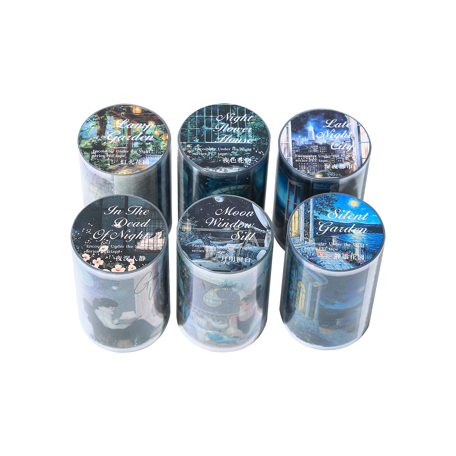 1 Roll Night Life PET Tape YMXXH
