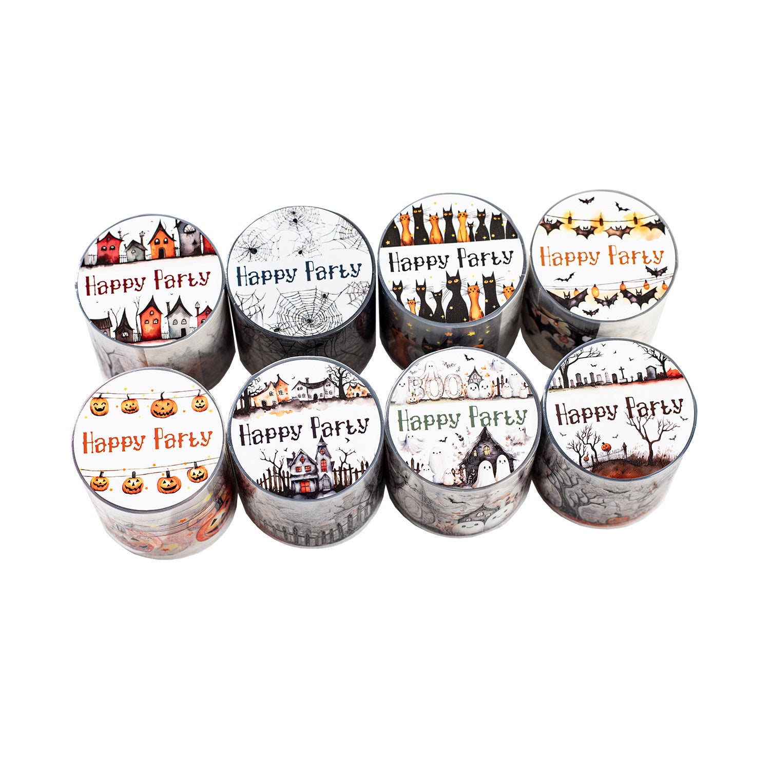 1 Roll Gothic Halloween Night PET Tape PDWH