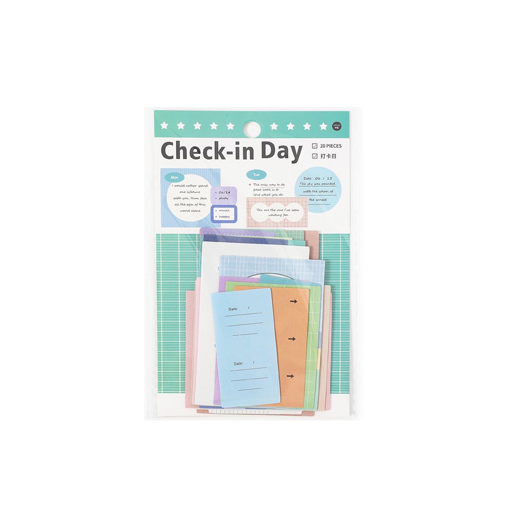 20 Pcs Creative Bullet Journal Stickers CHJLY