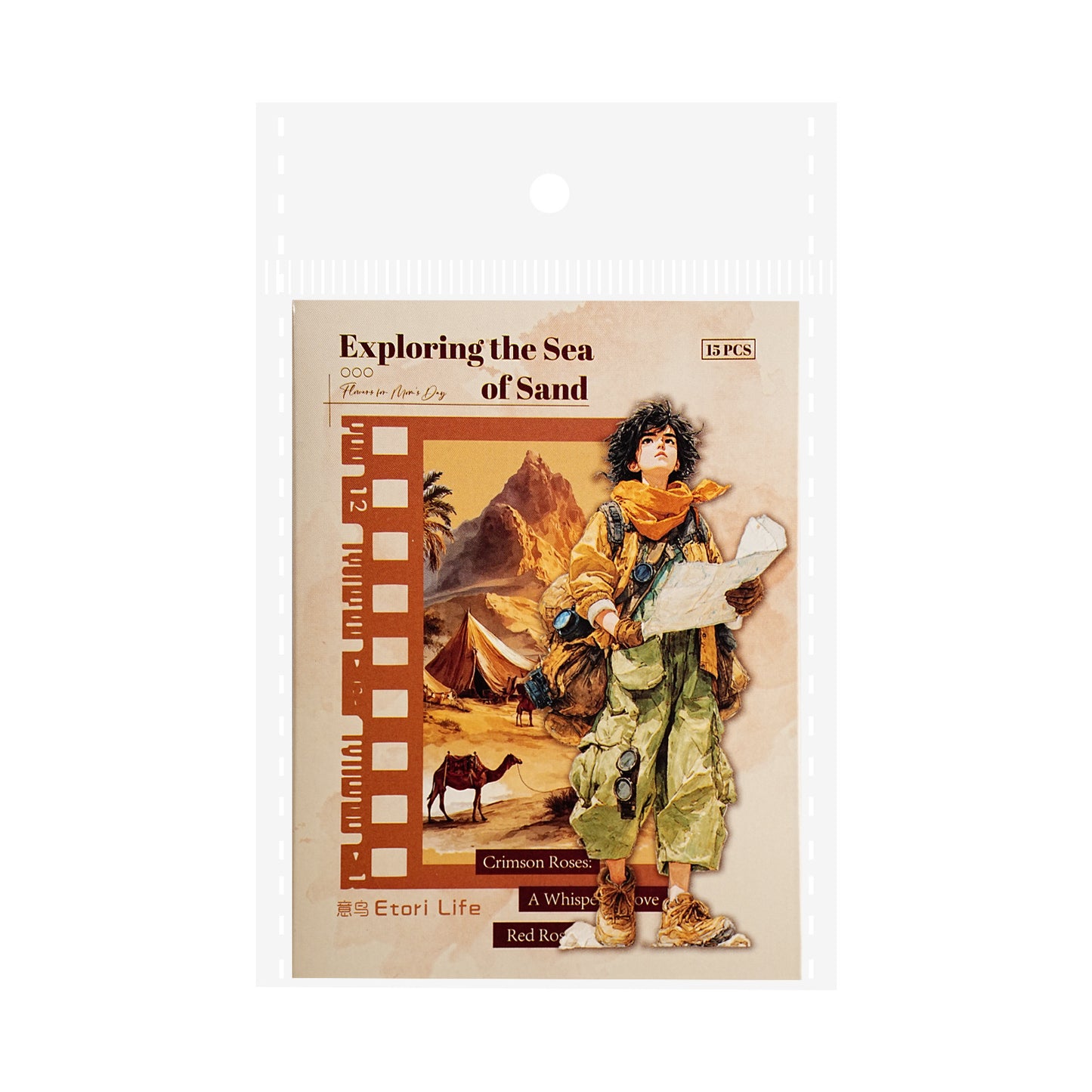 15 Pcs Outdoor Sports PET Stickers QYZT