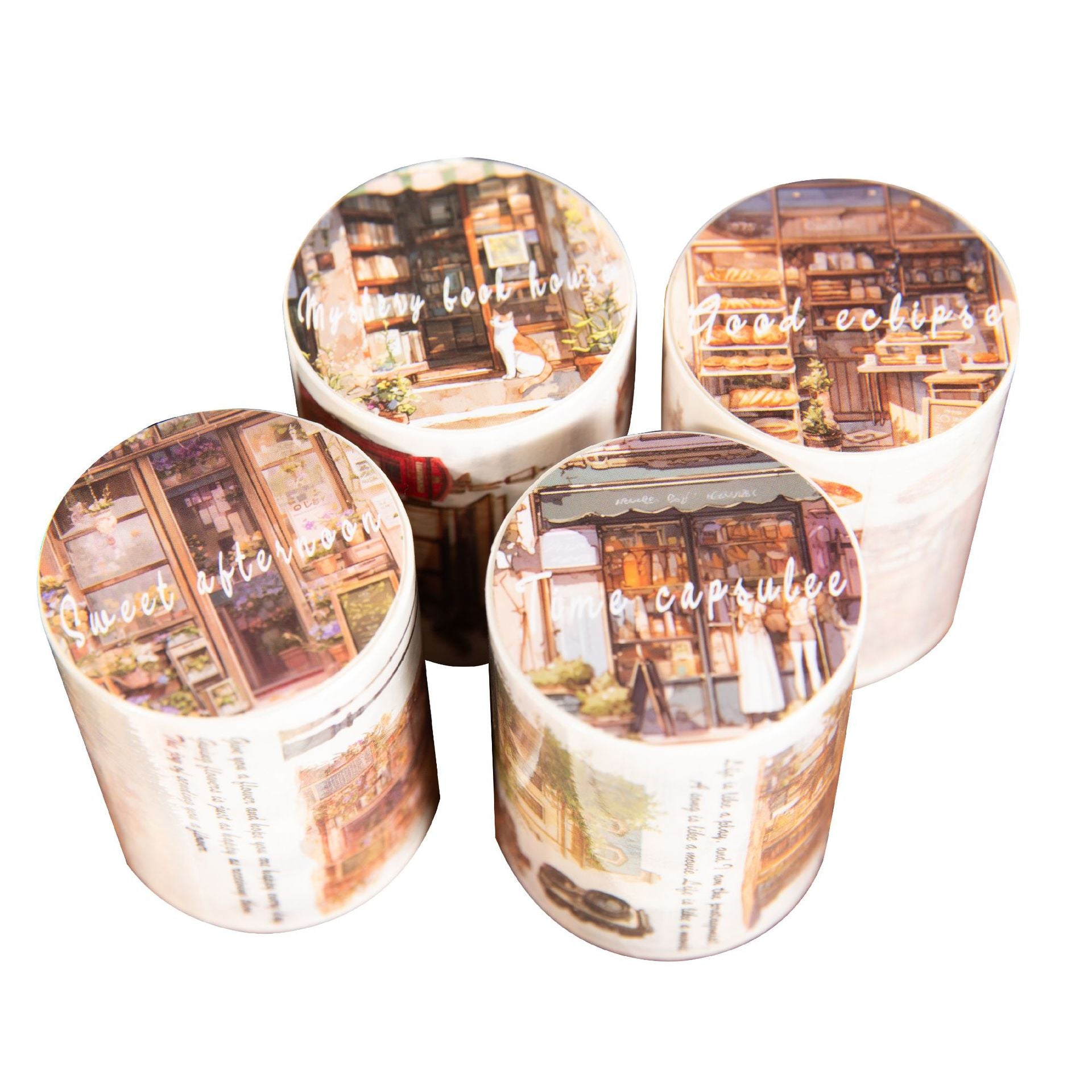 1 Roll Vintage Shop Mall Washi Tape KLXSG