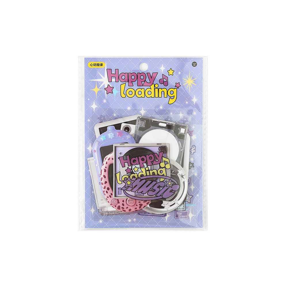 15 Pcs Lifestyle Journal Stickers MCRA