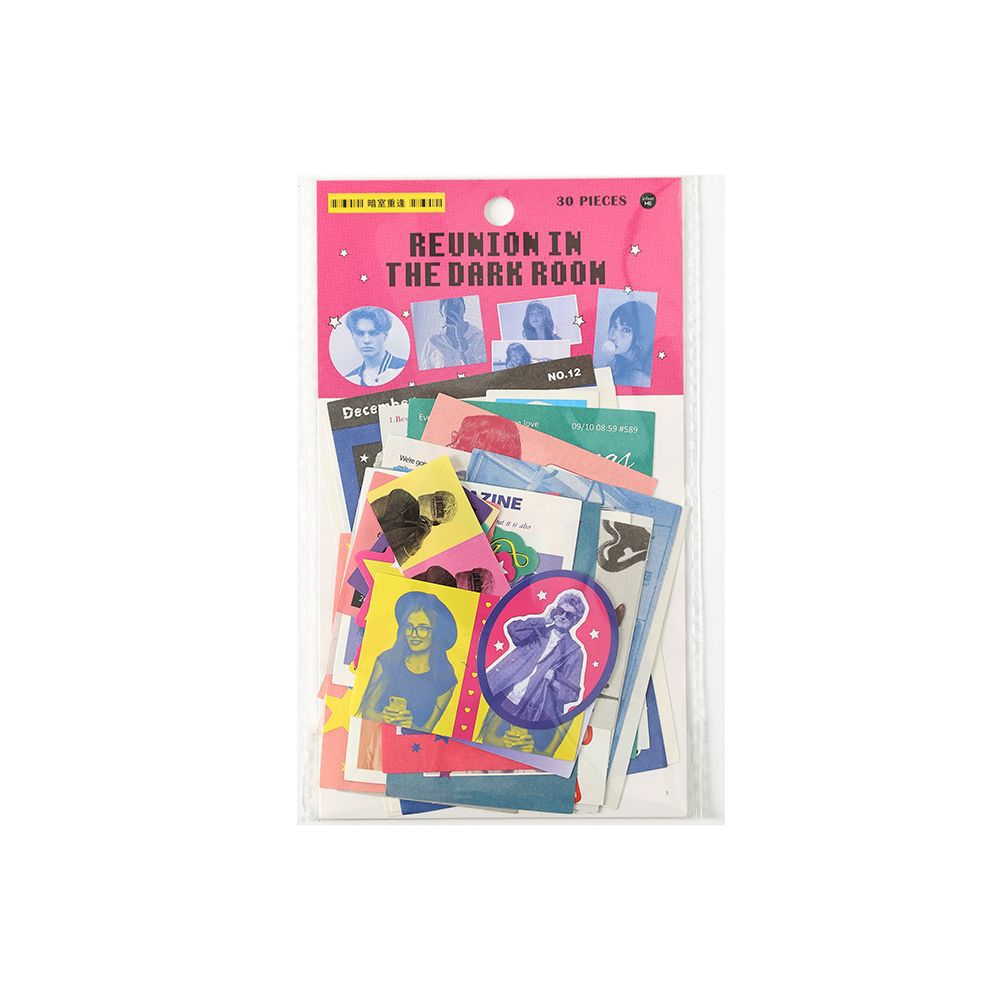 30 Pcs Creative Journal Stickers GTRD