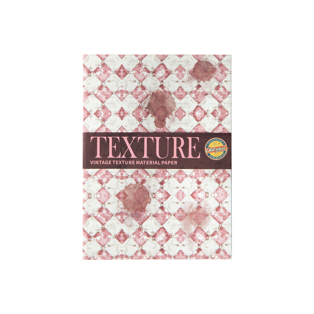 30 Pcs Vintage Fabric Themed Journal Paper SGZW