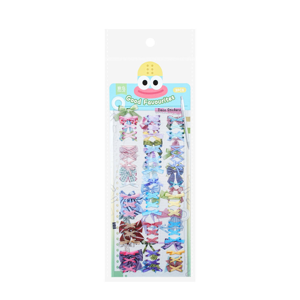 3 Sheets Planner Calendar PET Stickers MHSCJ
