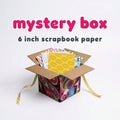 6 Inch Scrapbook Paper - Mystery Box
