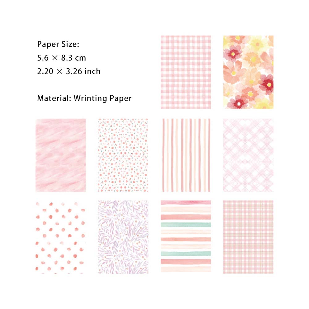 50 Sheet Basic Scrapbook Paper TMBJZ