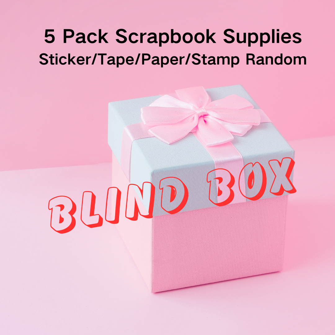 Scrapbook Junk Journal Supplies- Blind Box