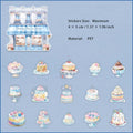 10 Pcs Dessert PET Stickers MHTPW