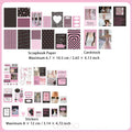 54 Pcs Scrapbook Supplies Kit HYBXXB