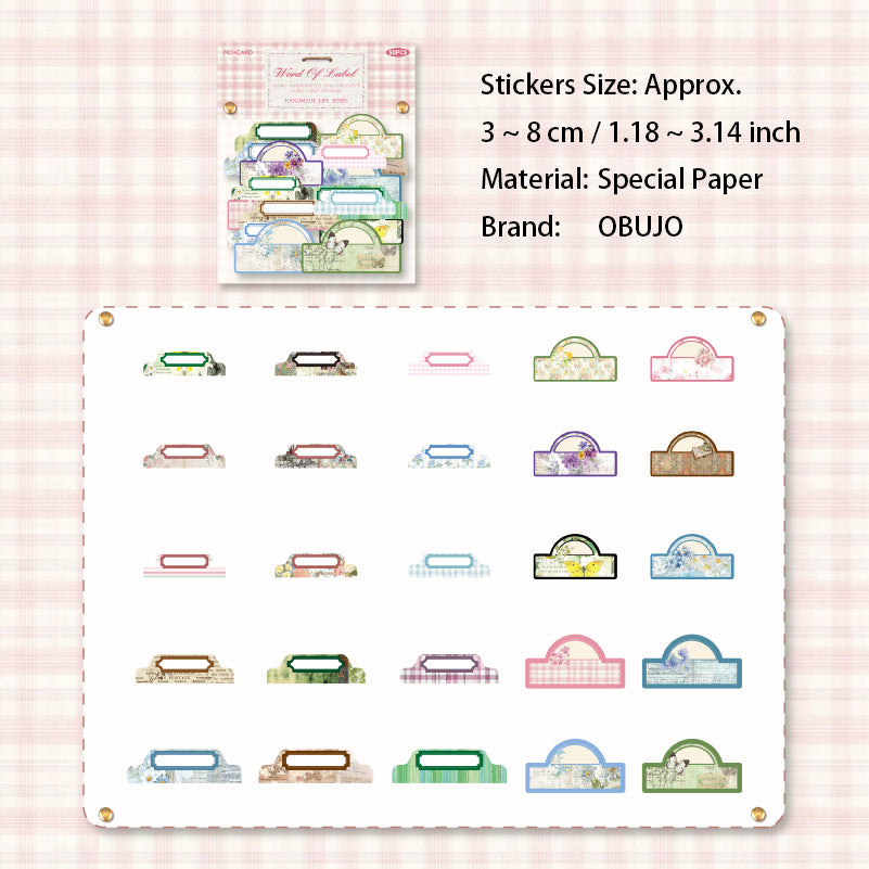 50 Pcs Vintage Gadgets Junk Journal Stickers SZSH