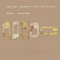 10 Pcs Vintage Frame Cardstock Paper WSWS