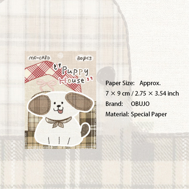 30 Sheets Cute Pet Themed Sticky Note MCGZW