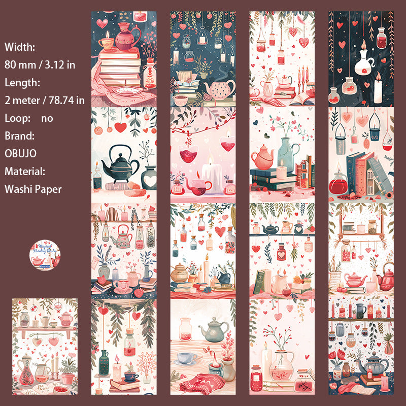 1 Roll Fantasy Life Washi Tape ZYHJ