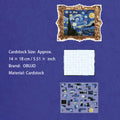 Famous Painting Puzzle DIY Stickers SJMHZ