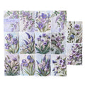 23 Pcs Botanical Relief Journal  Paper REP01