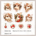 10 Pcs Fairy Theme PET Stickers JLGD