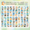 20 Sheets Cat Themed Stickers MPPX