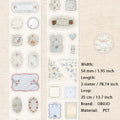 1 Roll Creative PET Stickers Tape FRSG