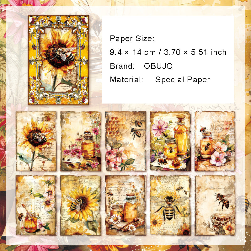 30 Sheets Vintage Junk Journal Paper JRMJ