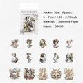 30 Pcs Statue Museum Theme Stickers SGBWG
