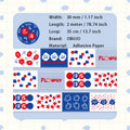 1 Roll Floral Stickers Tape SHQXT