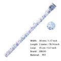 1 Roll Flower PET Tape HJPM