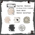 10 Pcs Aesthetic Journal Notepad Paper FCLY