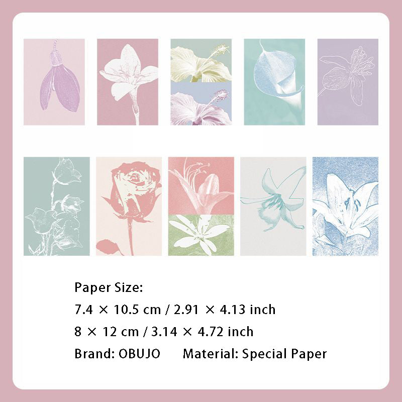 20 Pcs Aesthetic Notepad Paper MDYY