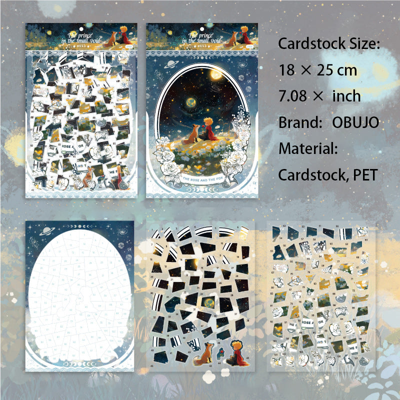 Fantasy Puzzle DIY Stickers XKMY