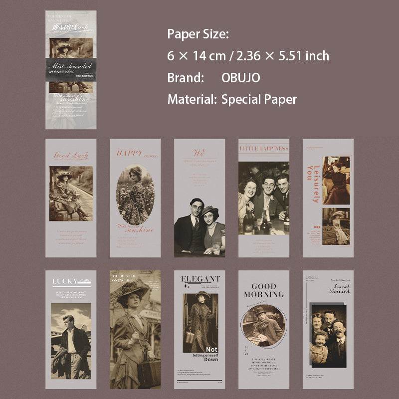 20 Pcs Vintage Junk Jouanrl Paper WYWS