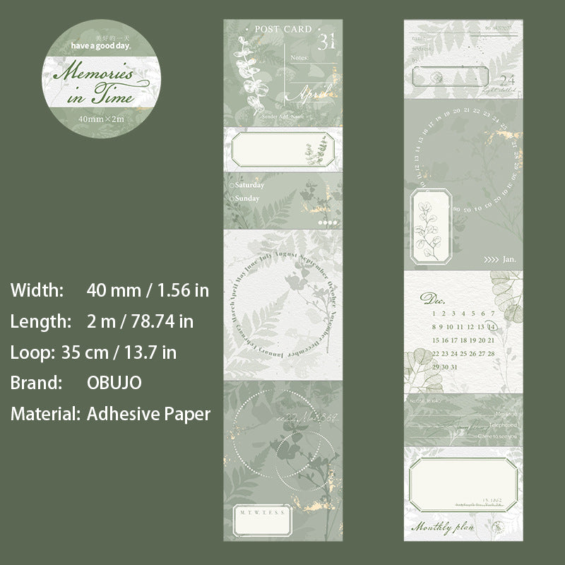 1 Roll Vintage Junk Journal Tape SJJY