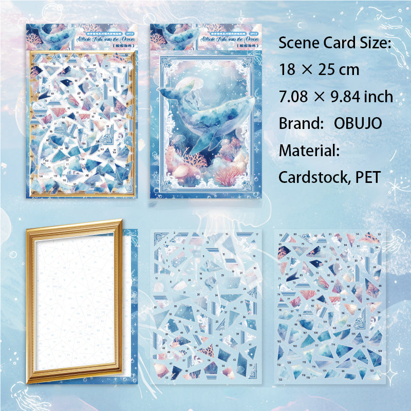 Fantasy Painting DIY Puzzle Stickers Kit QMHJ