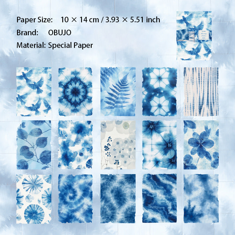 30 Pcs Fantasy Color Journal Paper ZJZR