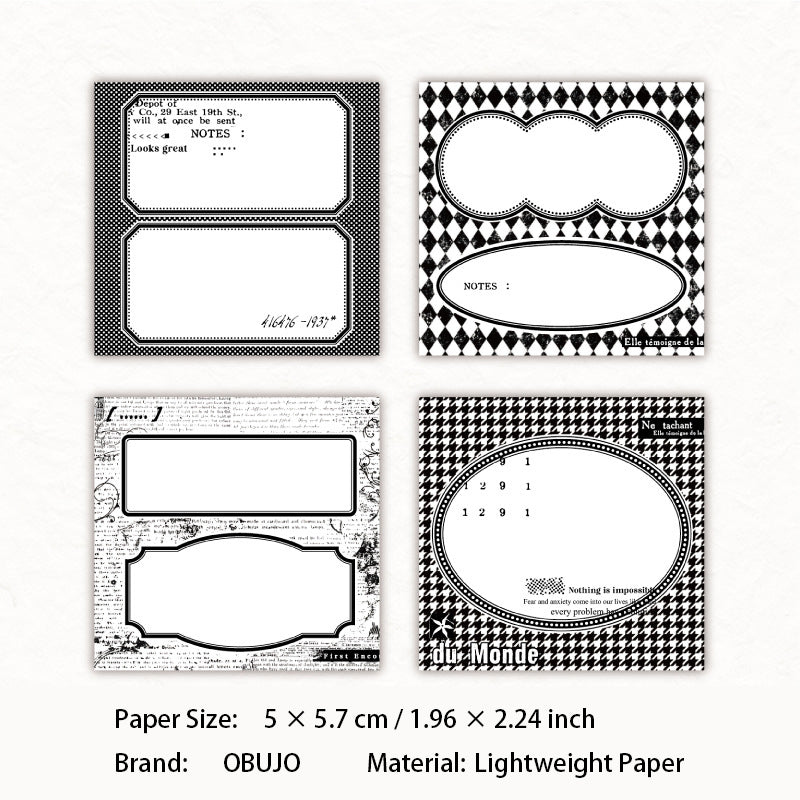 50 Sheets Creative Notepad Paper LCFS