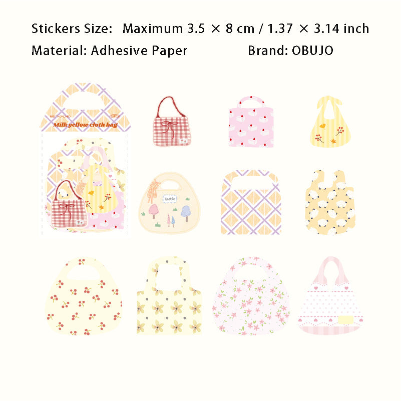 20 Pcs Bag Themed Stickers LGXB