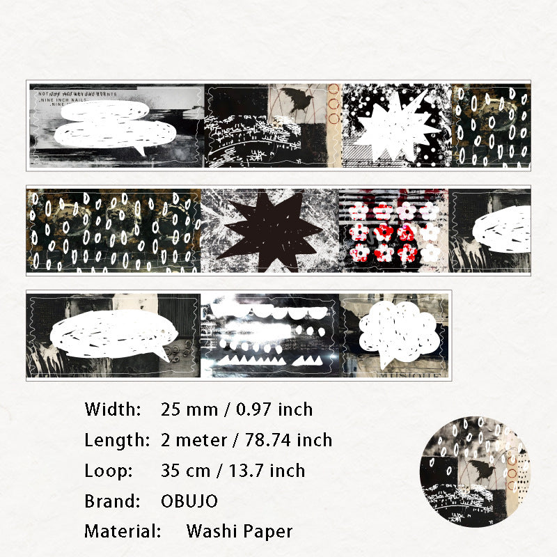 1 Roll Creative Washi Stickers Tape WXPJ