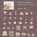 30 Pcs Lover Theme PET Stickers XDDYH
