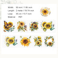 1 Roll PET Flower Stickers Tape YJHH