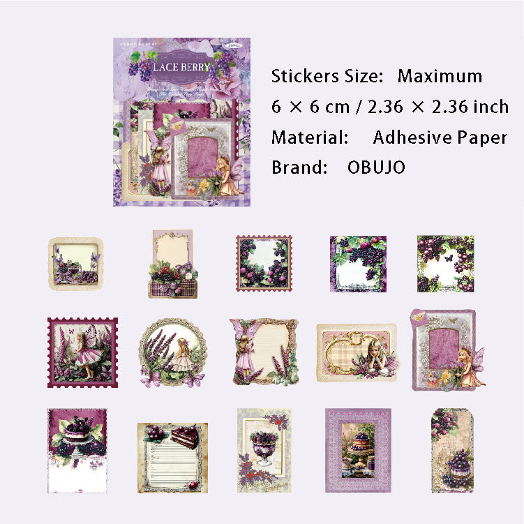 30 Pcs Fruit Orchard Stickers GYWY