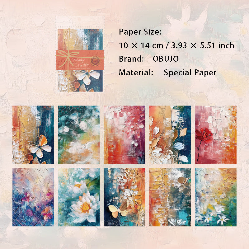 20 Pcs Color Art Theme Scrapbook Paper CSYSSD