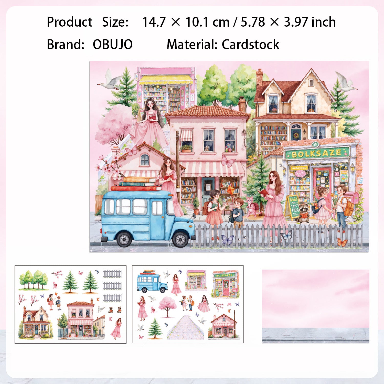 Cozy House DIY Stickers Kit WRNA