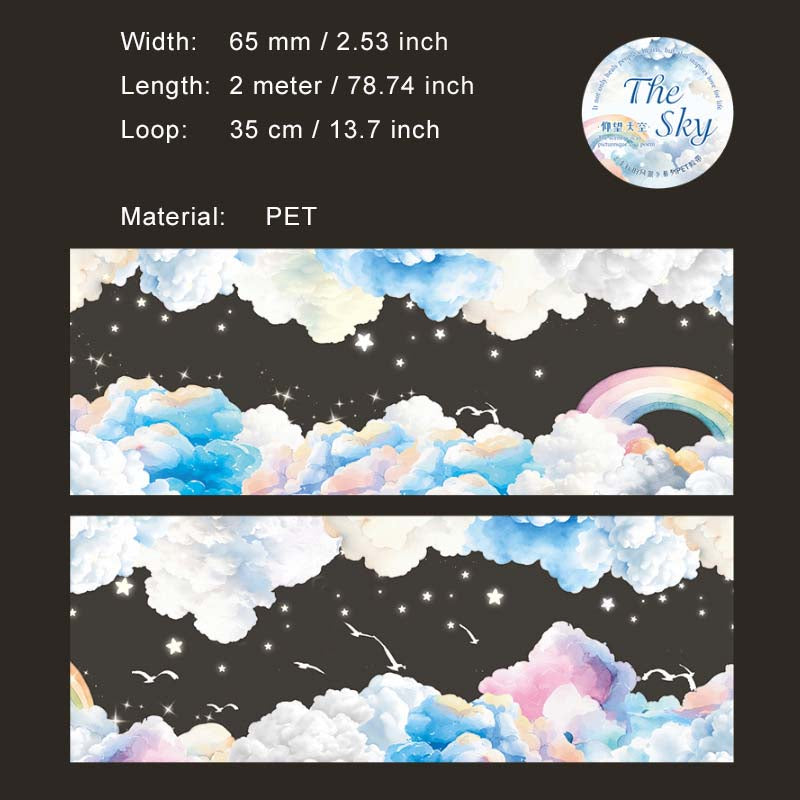 1 Roll Landscape PET Tape PXDFJ