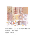 37 Pcs Junk Journal Paper and Stickers Kit FHPZ