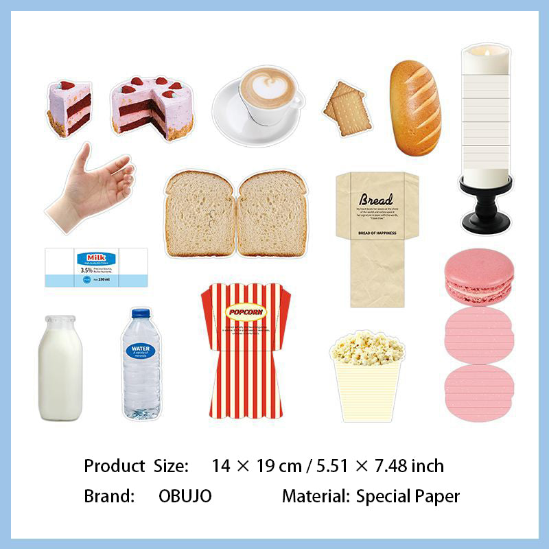 15 Pcs Daily Life Journal Paper HWRC