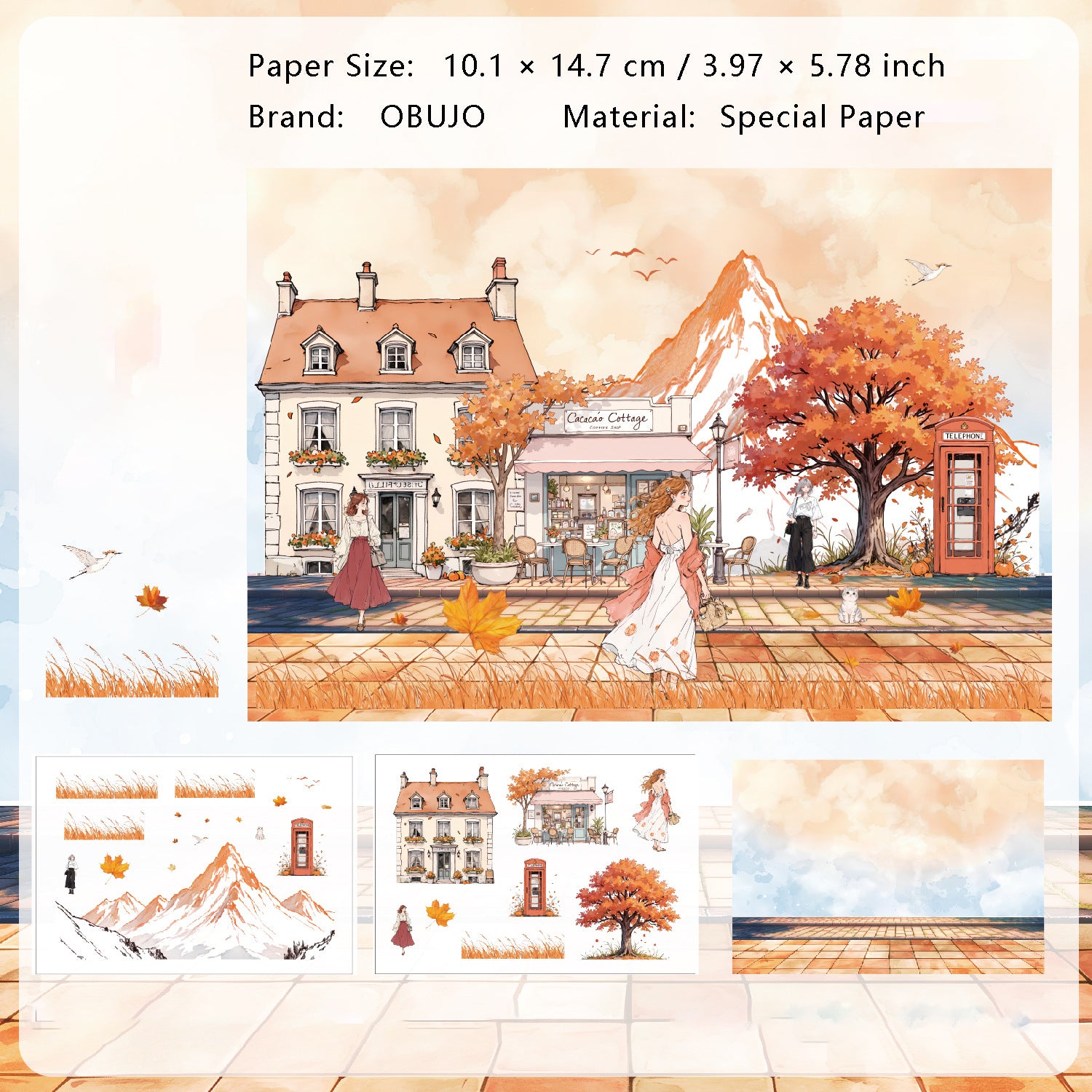 Seasonal House DIY Stickers Kit XJTJ